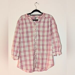 Carhartt soft cotton women's plaid shirt - size XL